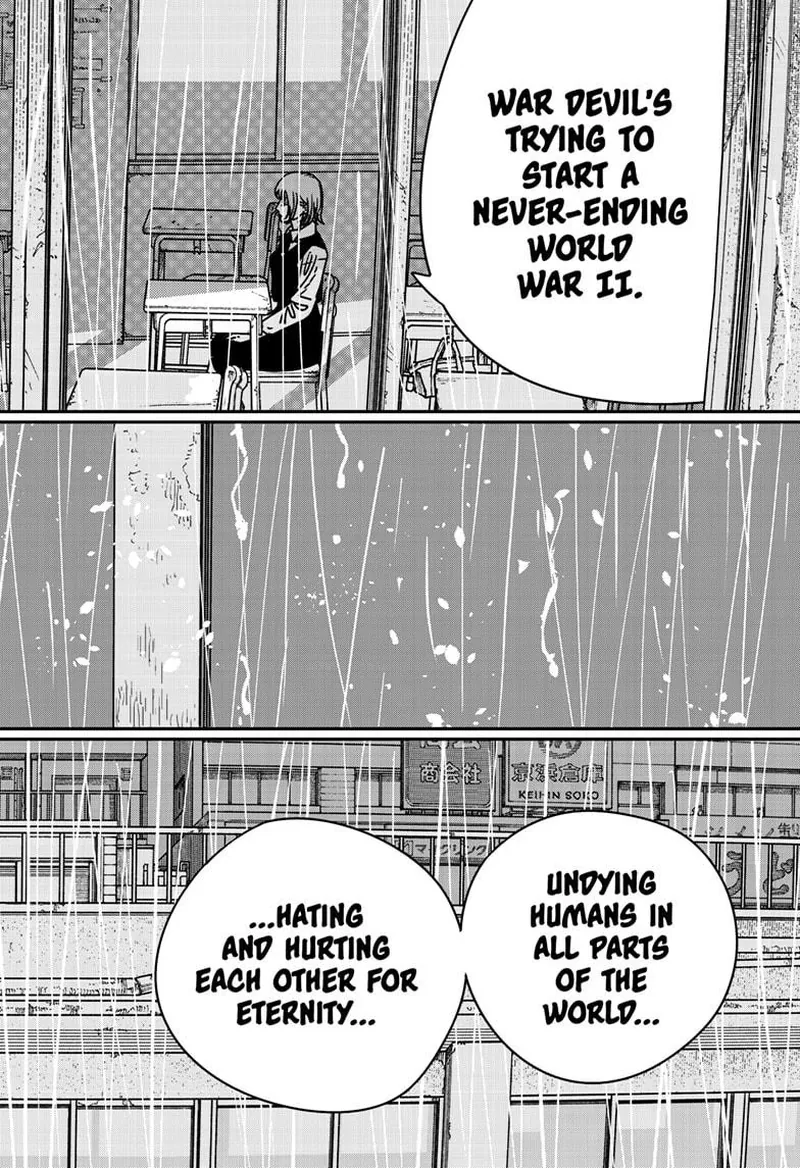 Chainsaw Man Manga Chapter 211 page 8 - War, Panties, Chainsaw