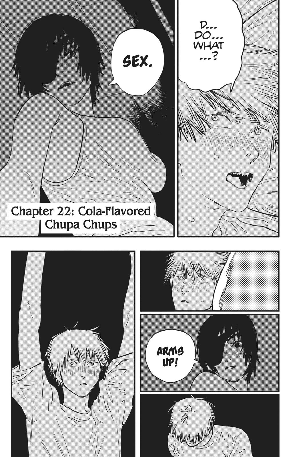 Chainsaw Man Manga Chapter 22 page 1 - Cola-Flavor Chupa Chups