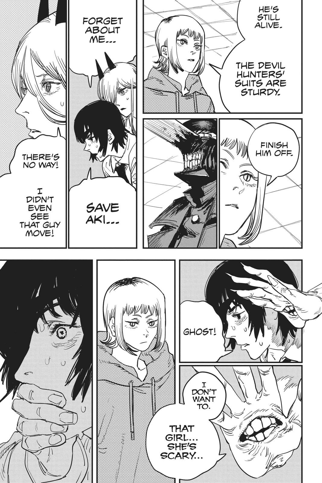 Chainsaw Man Manga Chapter 25 page 3 - Ghost, Snake, Chainsaw