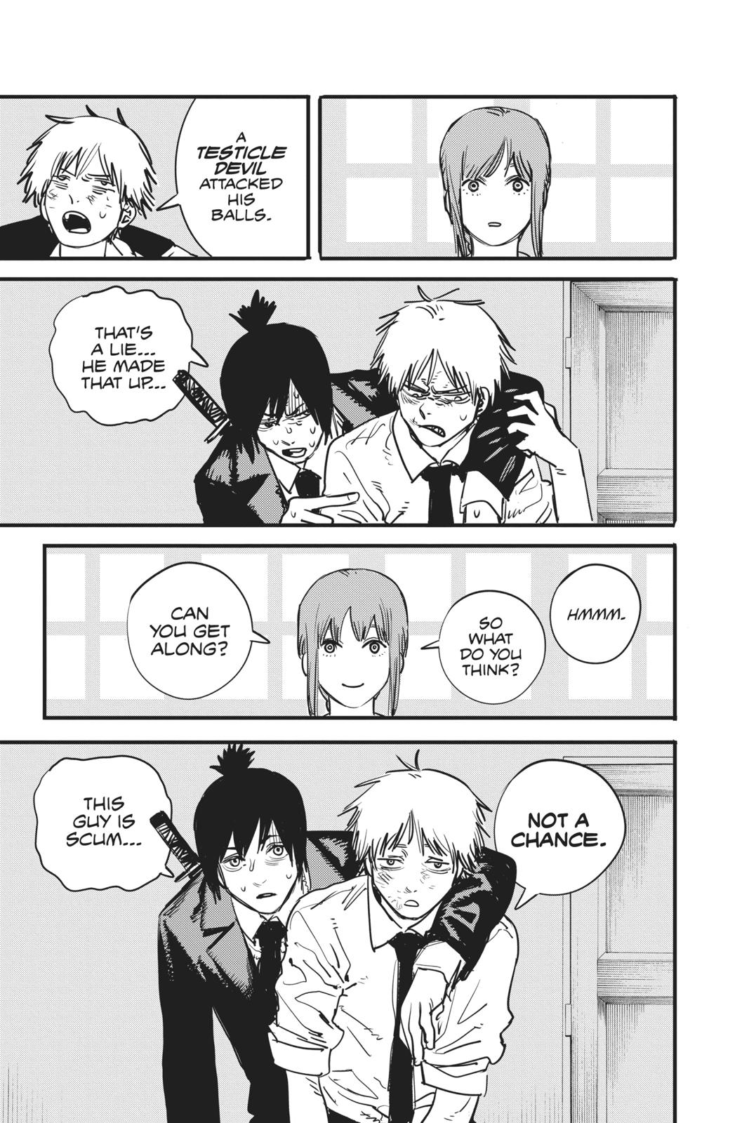 Chainsaw Man Manga Chapter 3 page 17 - Arrival in Tokyo