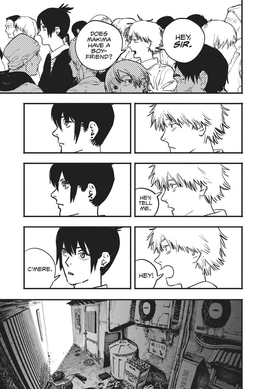 Chainsaw Man Manga Chapter 3 page 7 - Arrival in Tokyo