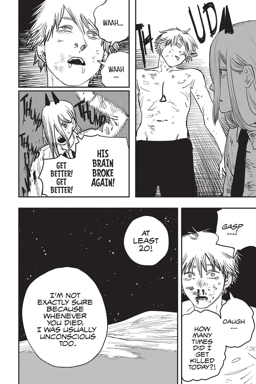 Chainsaw Man Manga Chapter 30 page 16 - Bruised & Battered