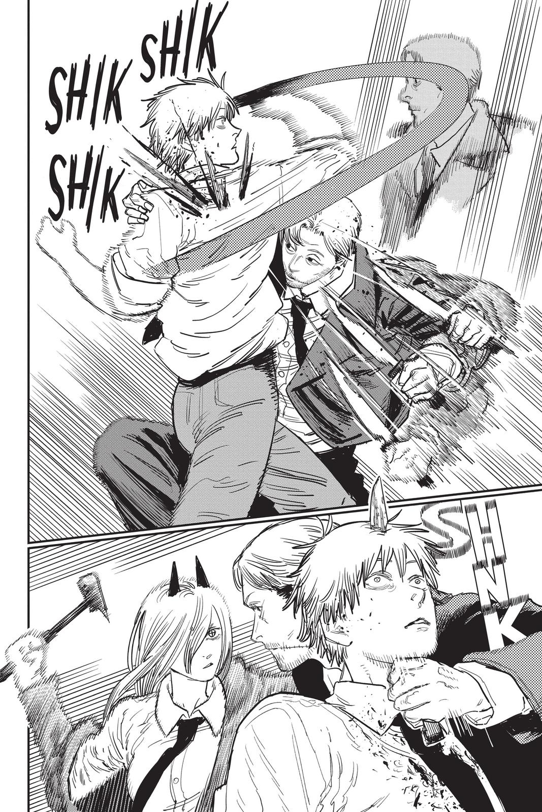 Chainsaw Man Manga Chapter 30 page 6 - Bruised & Battered