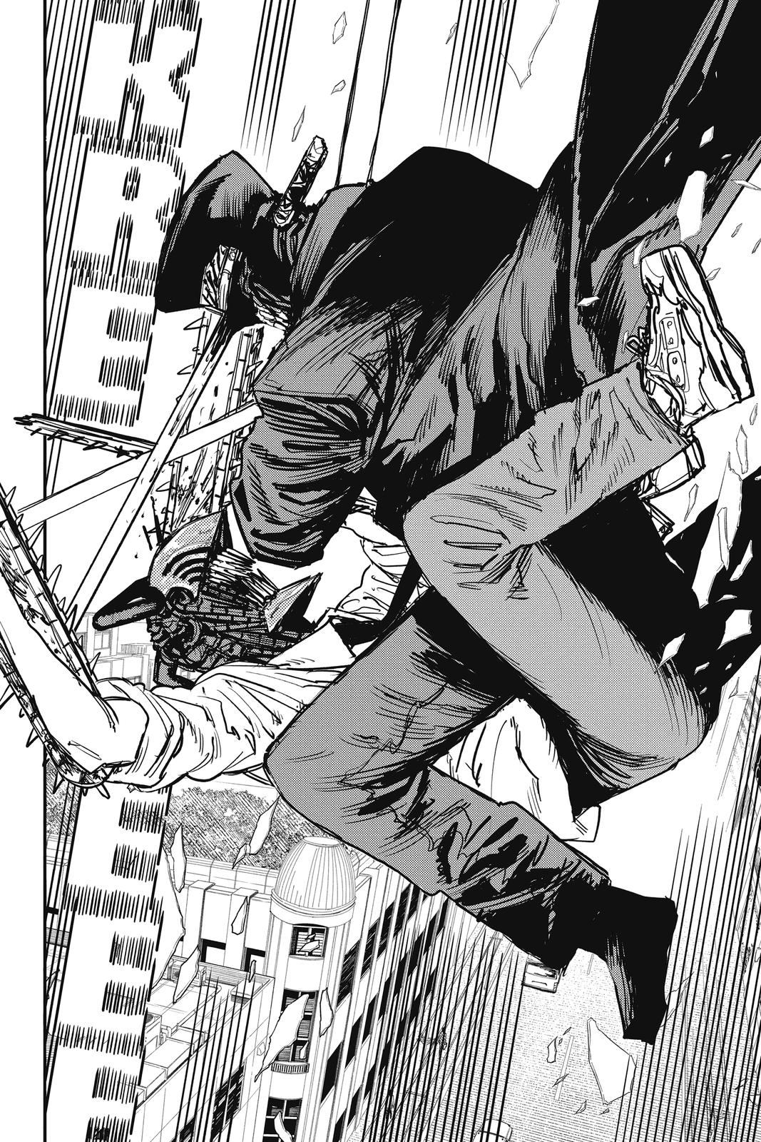 Chainsaw Man Manga Chapter 36 page 17 - Katana vs. Chainsaw