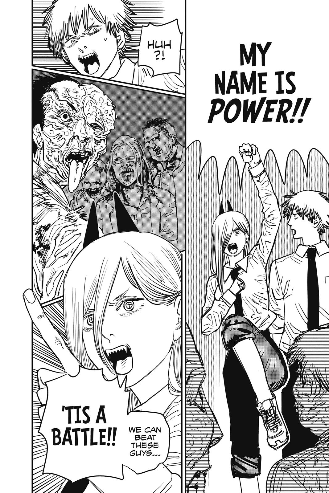 Chainsaw Man Manga Chapter 36 page 4 - Katana vs. Chainsaw