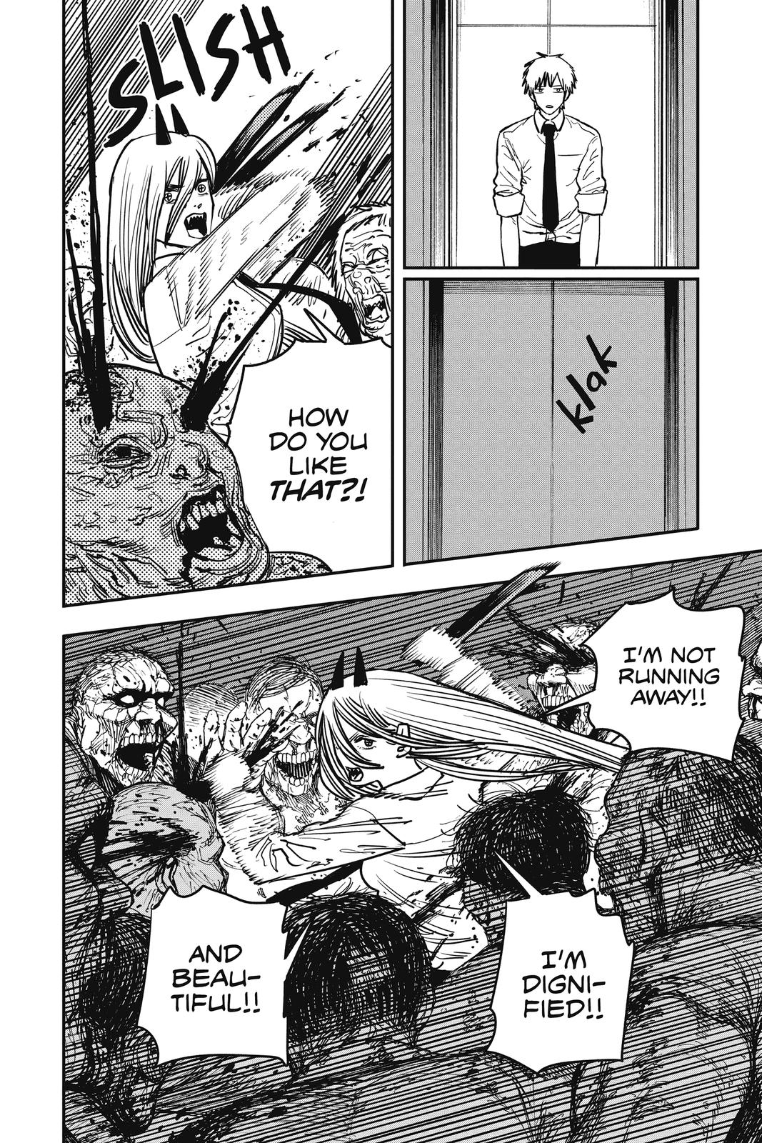 Chainsaw Man Manga Chapter 36 page 6 - Katana vs. Chainsaw