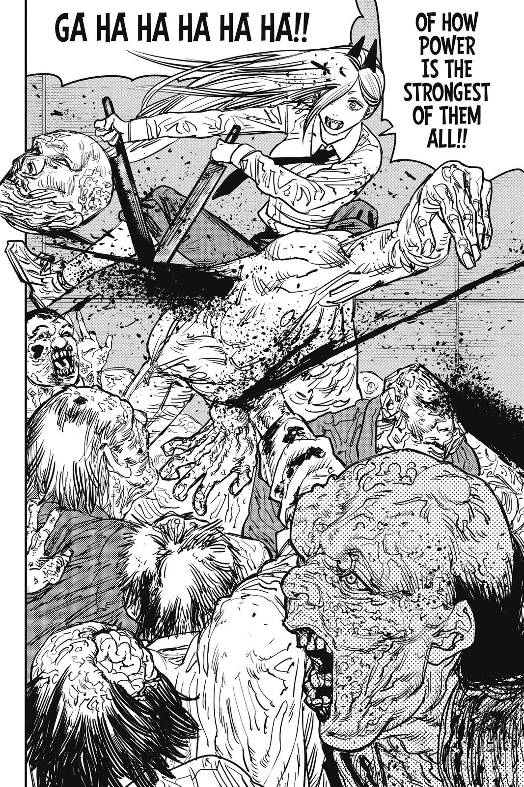 Chainsaw Man Manga Chapter 36 page 8 - Katana vs. Chainsaw