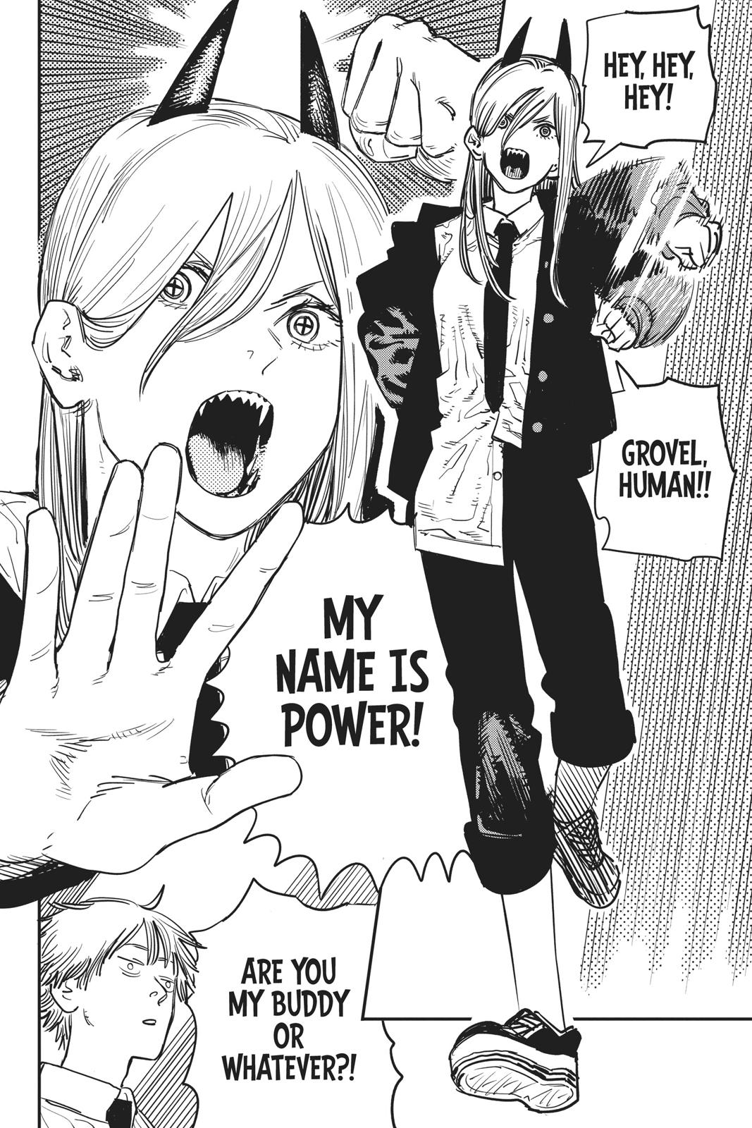 Chainsaw Man Manga Chapter 4 page 18 - Power