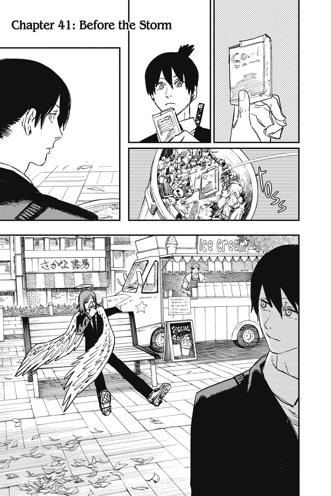 Chainsaw Man Manga Chapter 41 page 1 - Before the Storm