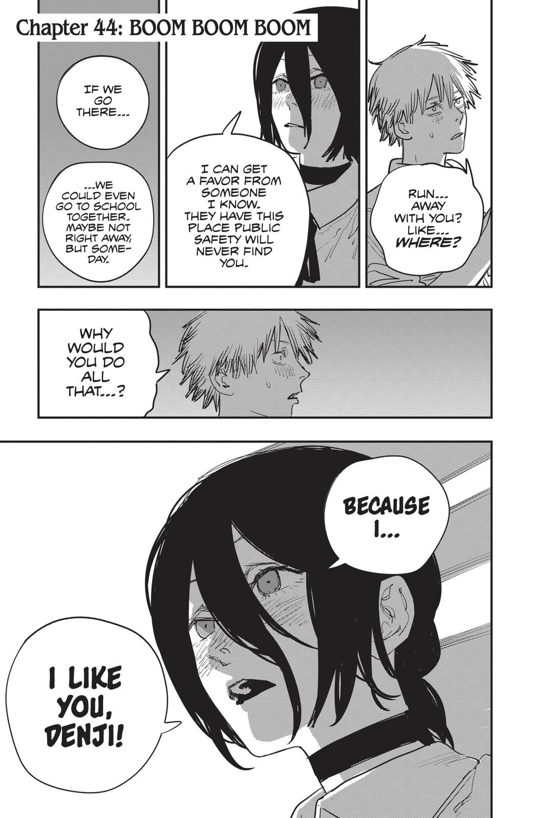 Chainsaw Man Manga Chapter 44 page 8 - Boom Boom Boom