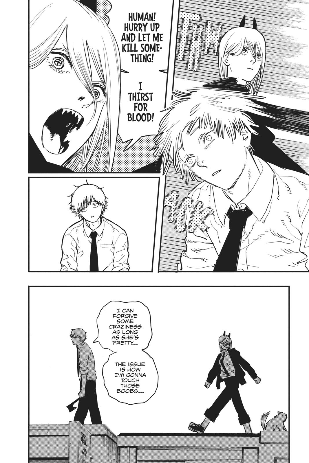 Chainsaw Man Manga Chapter 5 page 2 - A Way to Touch Some Boobs
