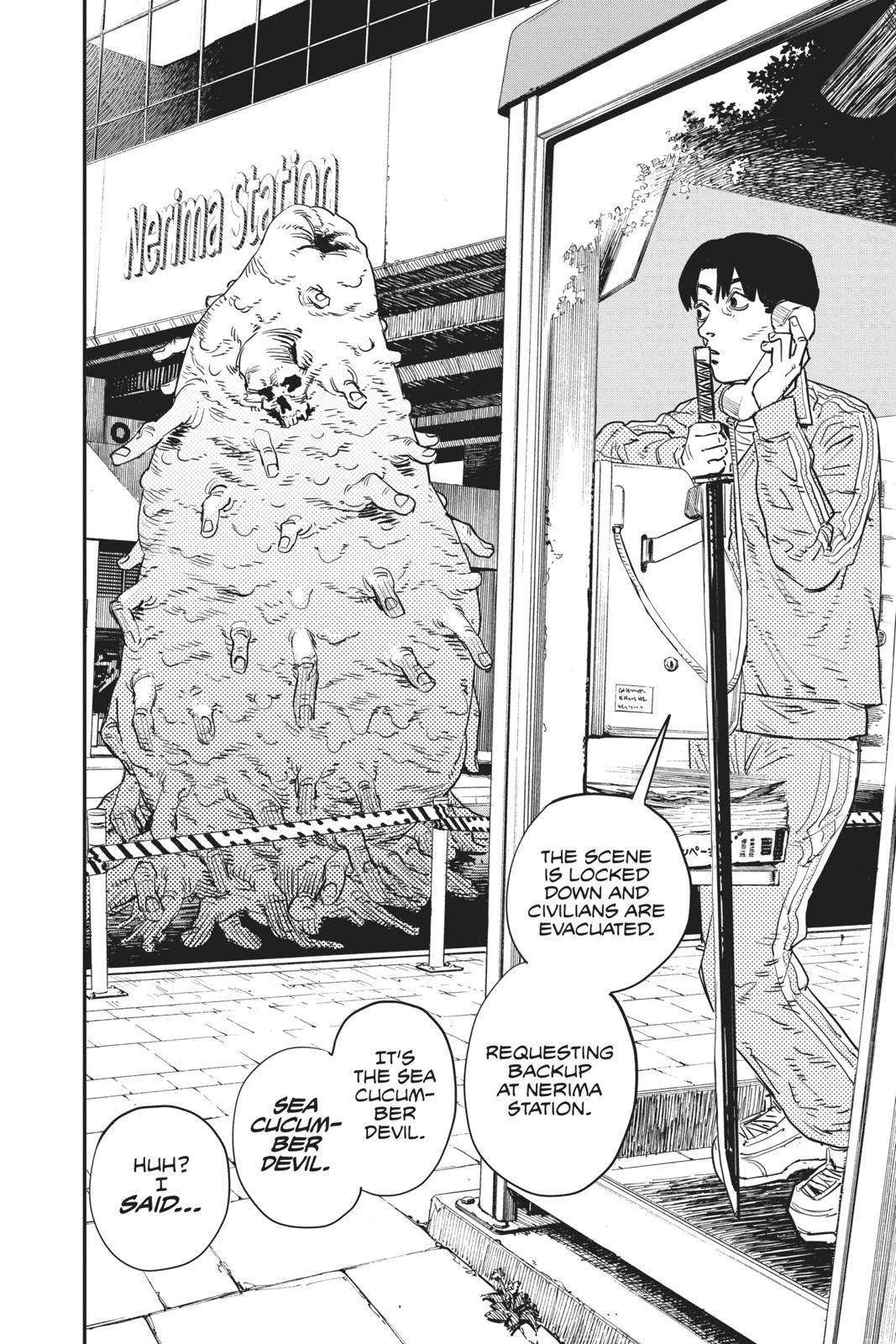 Chainsaw Man Manga Chapter 5 page 8 - A Way to Touch Some Boobs