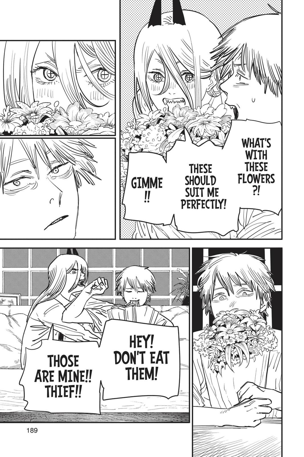 Chainsaw Man Manga Chapter 52 page 19 - Lost Love, Flower, Chainsaw