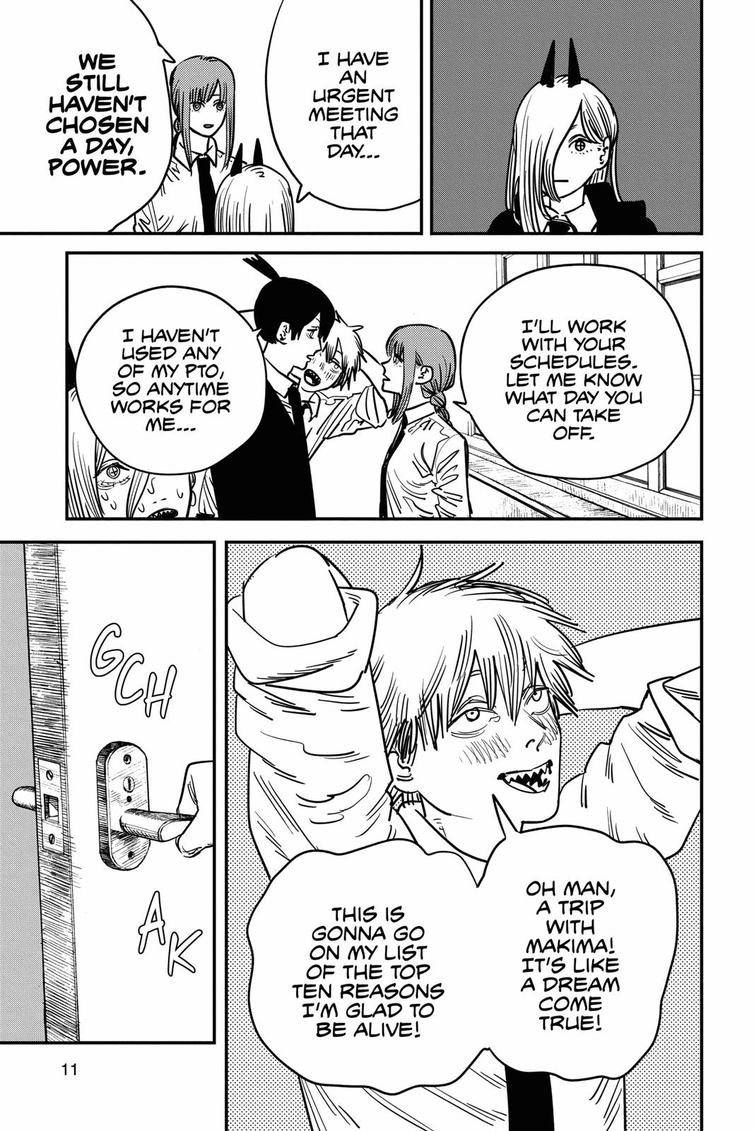 Chainsaw Man Manga Chapter 53 page 12 - In a Dream
