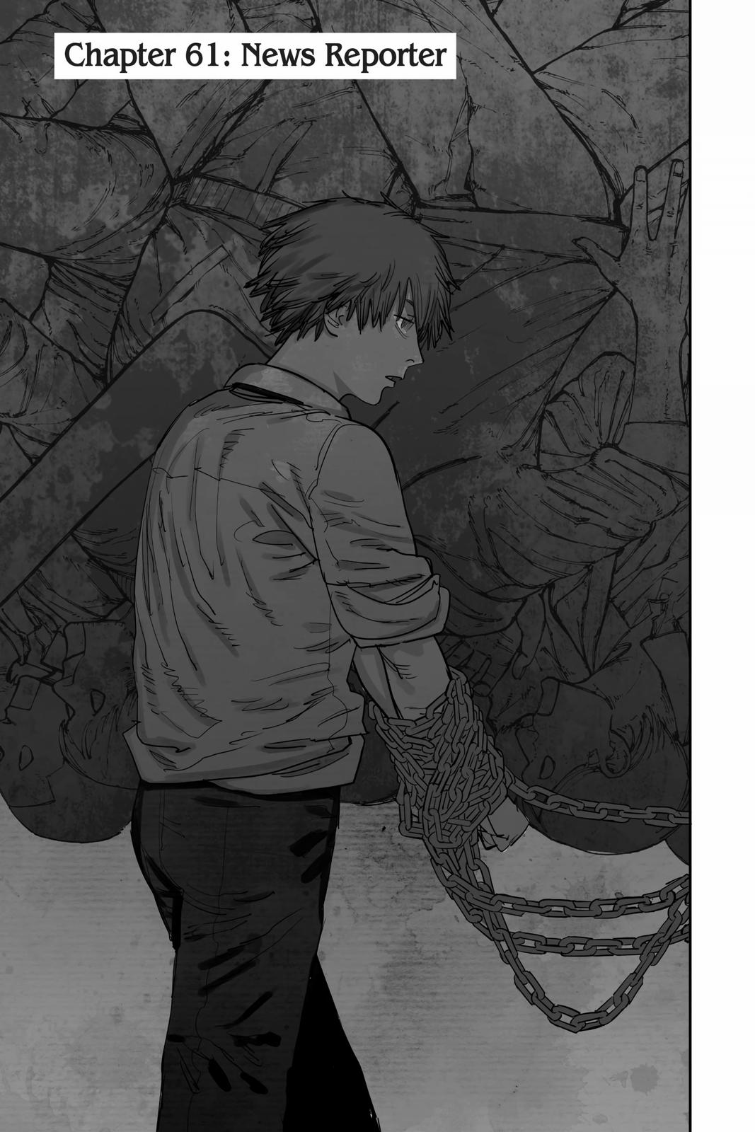 Chainsaw Man Manga Chapter 61 page 1 - News Reporter