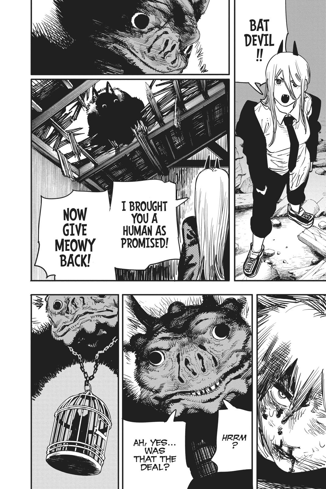 Chainsaw Man Manga Chapter 7 page 2 - Meowy's Whereabouts