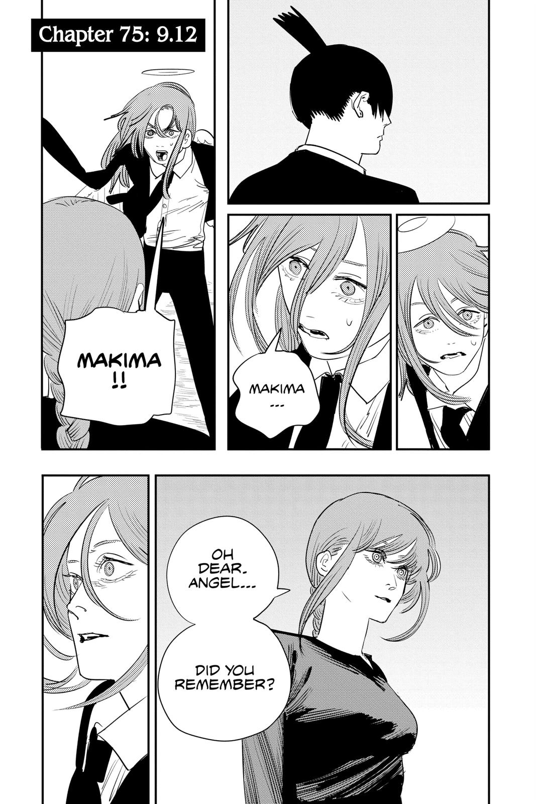 Chainsaw Man Manga Chapter 75 page 1 - 9, 12