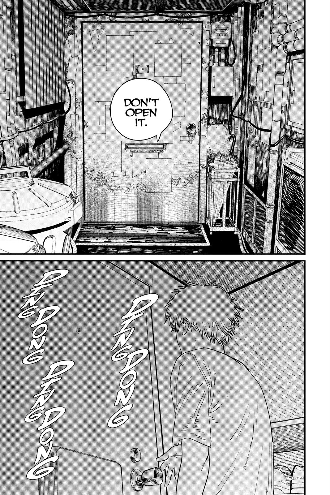 Chainsaw Man Manga Chapter 76 page 15 - Don't Open It