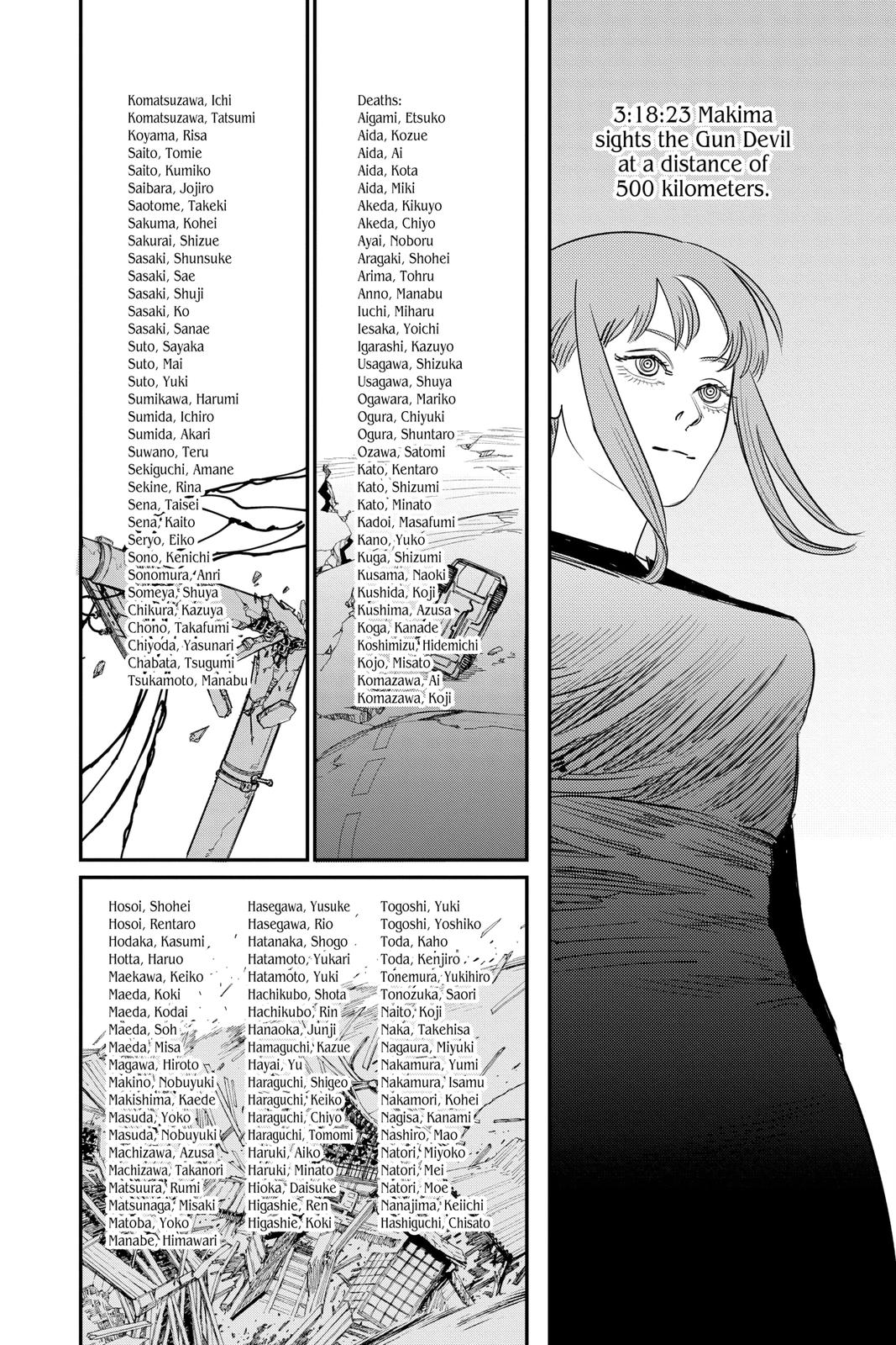 Chainsaw Man Manga Chapter 76 page 3 - Don't Open It
