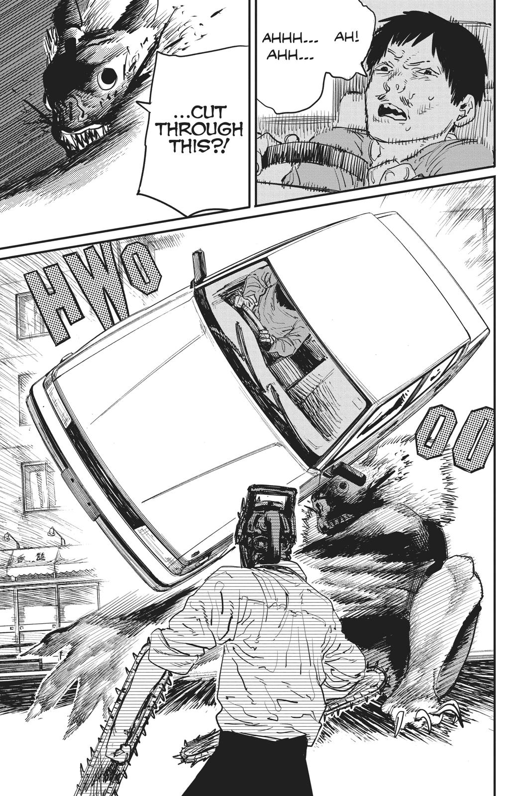 Chainsaw Man Manga Chapter 8 page 13 - Chainsaw vs. Bat