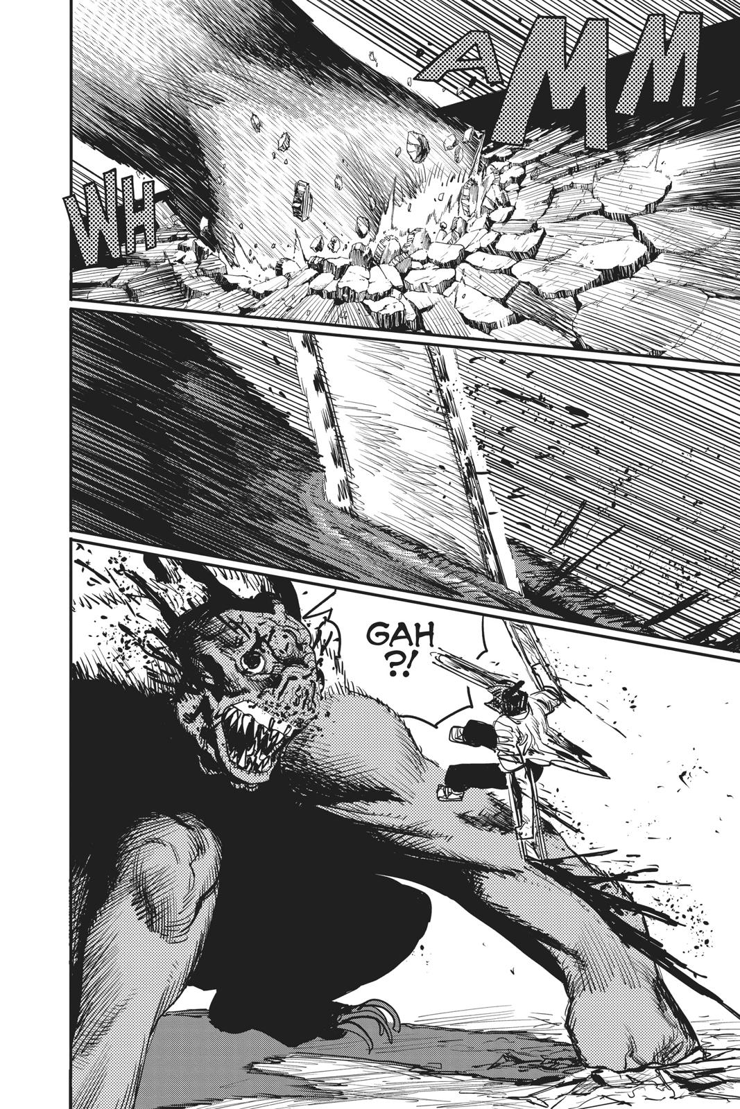 Chainsaw Man Manga Chapter 8 page 22 - Chainsaw vs. Bat