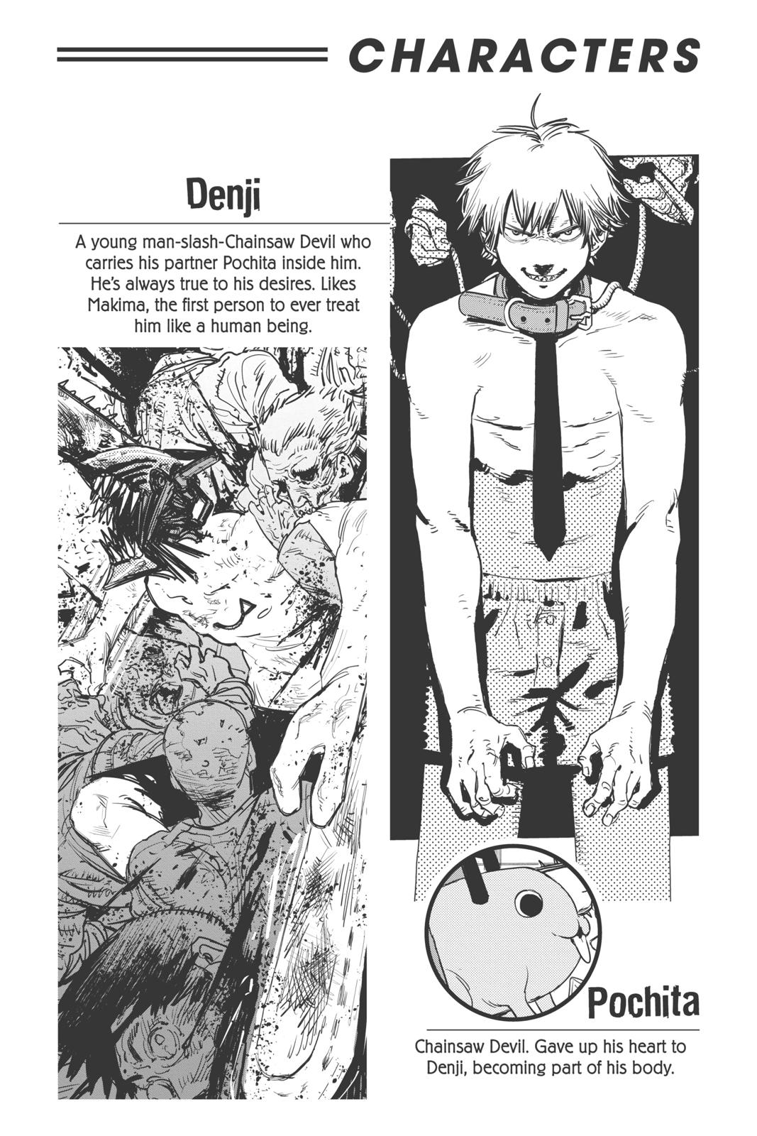Chainsaw Man Manga Chapter 8 page 5 - Chainsaw vs. Bat