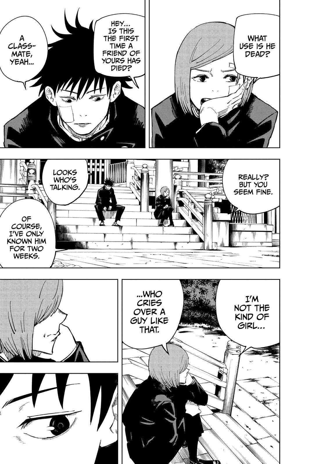 Jujutsu Kaisen Manga Chapter 10 page 7 - After the Rain