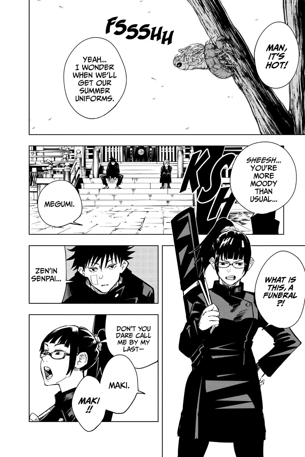 Jujutsu Kaisen Manga Chapter 10 page 8 - After the Rain
