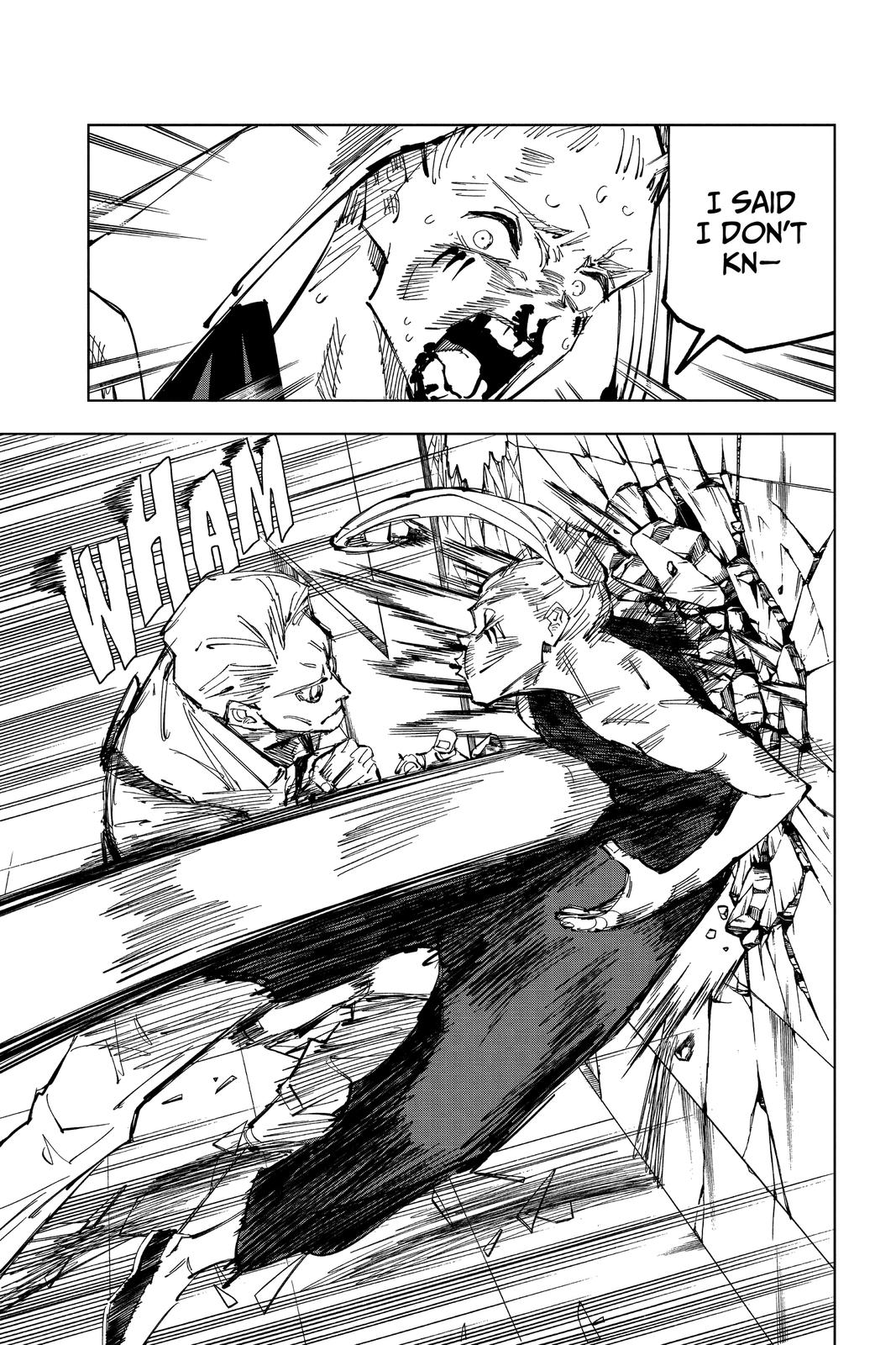 Jujutsu Kaisen Manga Chapter 100 page 11 - The Shibuya Incident, Part 18