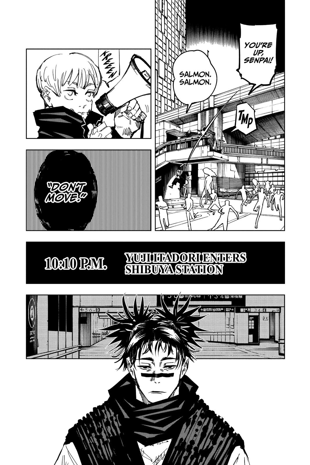 Jujutsu Kaisen Manga Chapter 100 page 21 - The Shibuya Incident, Part 18