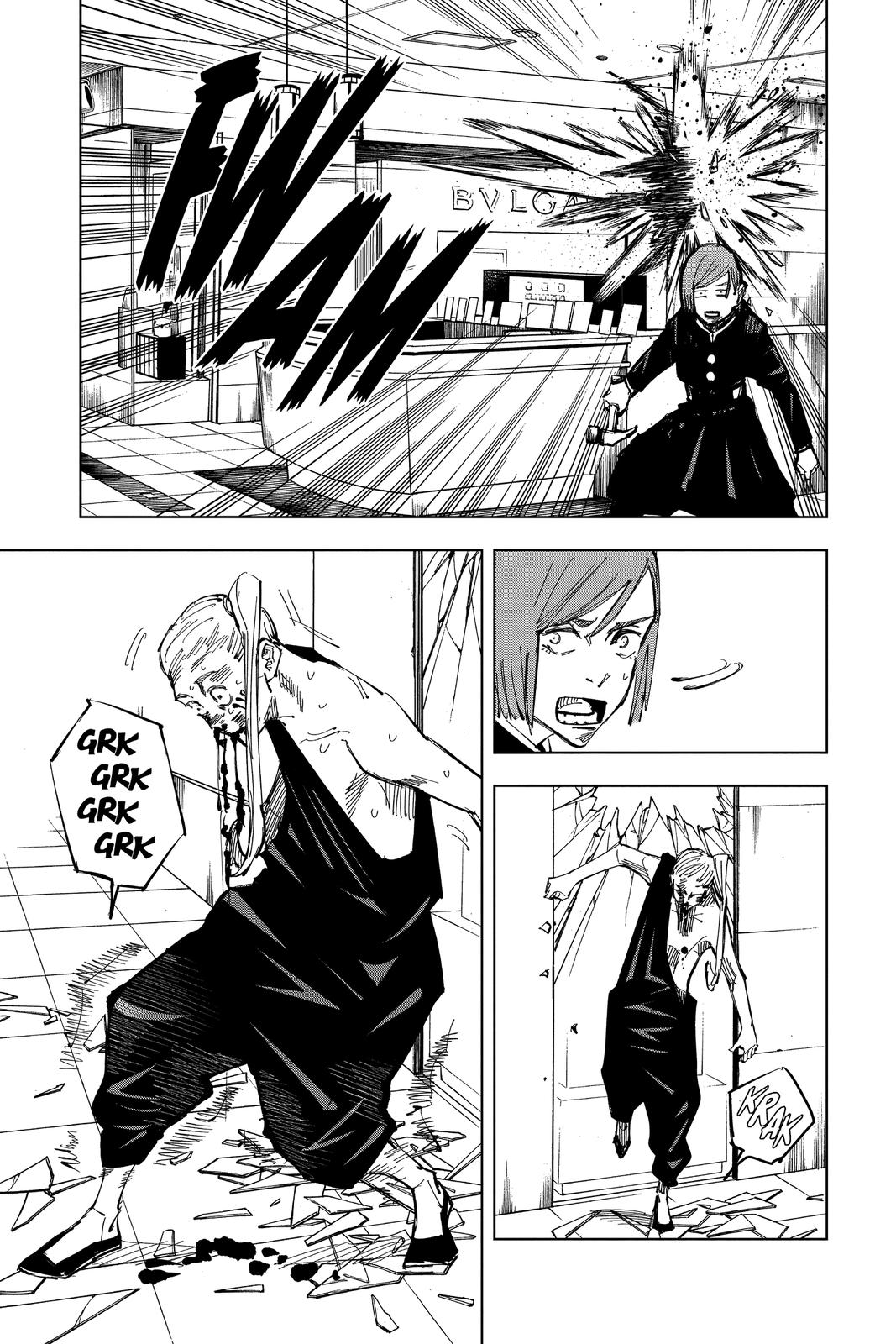 Jujutsu Kaisen Manga Chapter 100 page 9 - The Shibuya Incident, Part 18