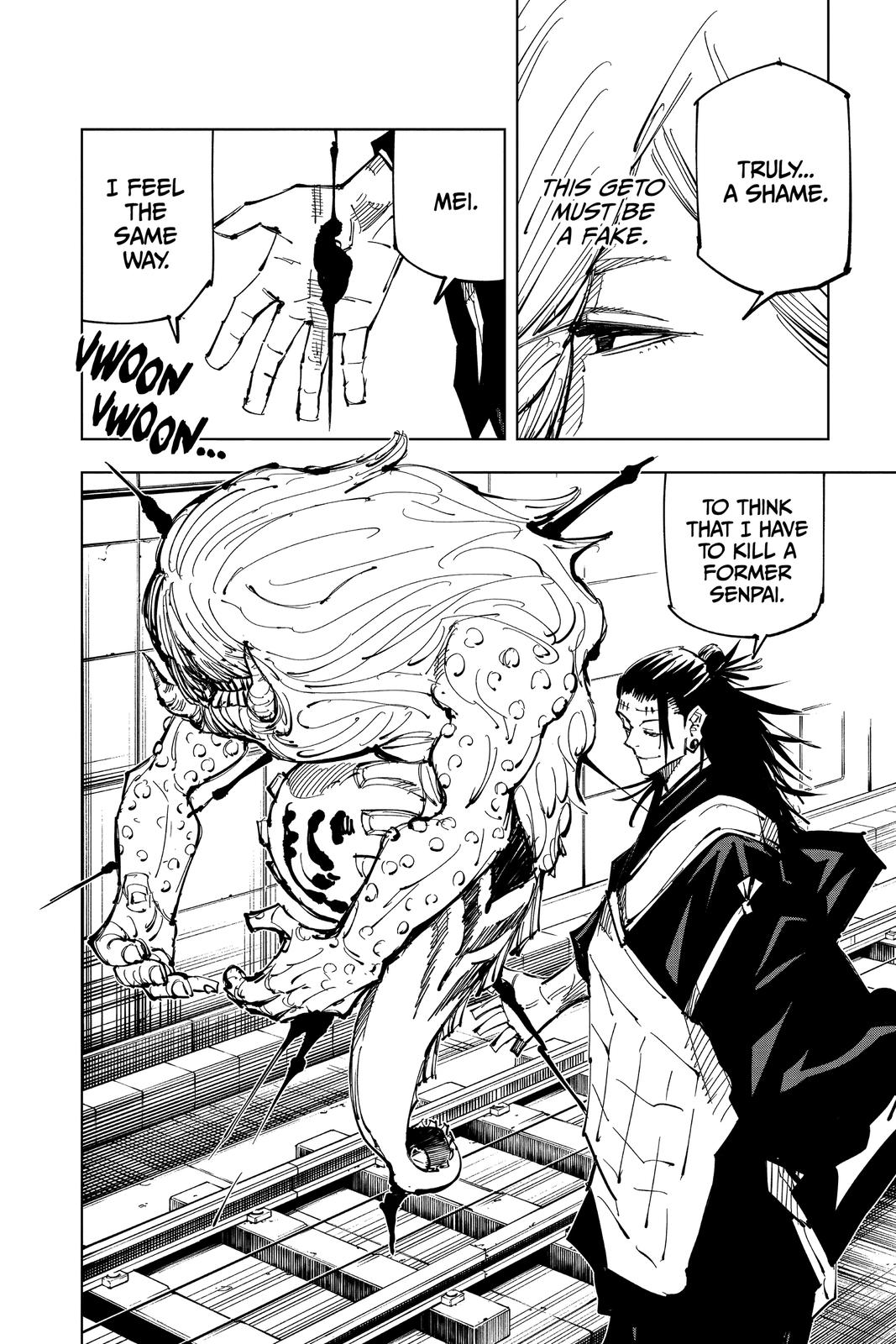 Jujutsu Kaisen Manga Chapter 101 page 4 - The Shibuya Incident, Part 19