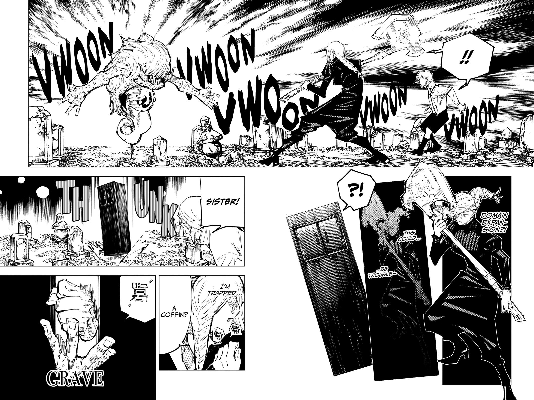 Jujutsu Kaisen Manga Chapter 101 page 6 - The Shibuya Incident, Part 19