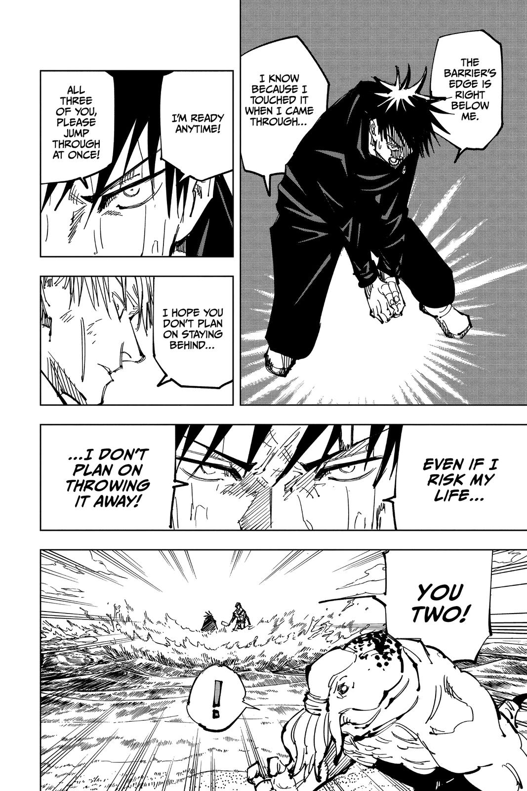 Jujutsu Kaisen Manga Chapter 109 page 14 - The Shibuya Incident, Part 27