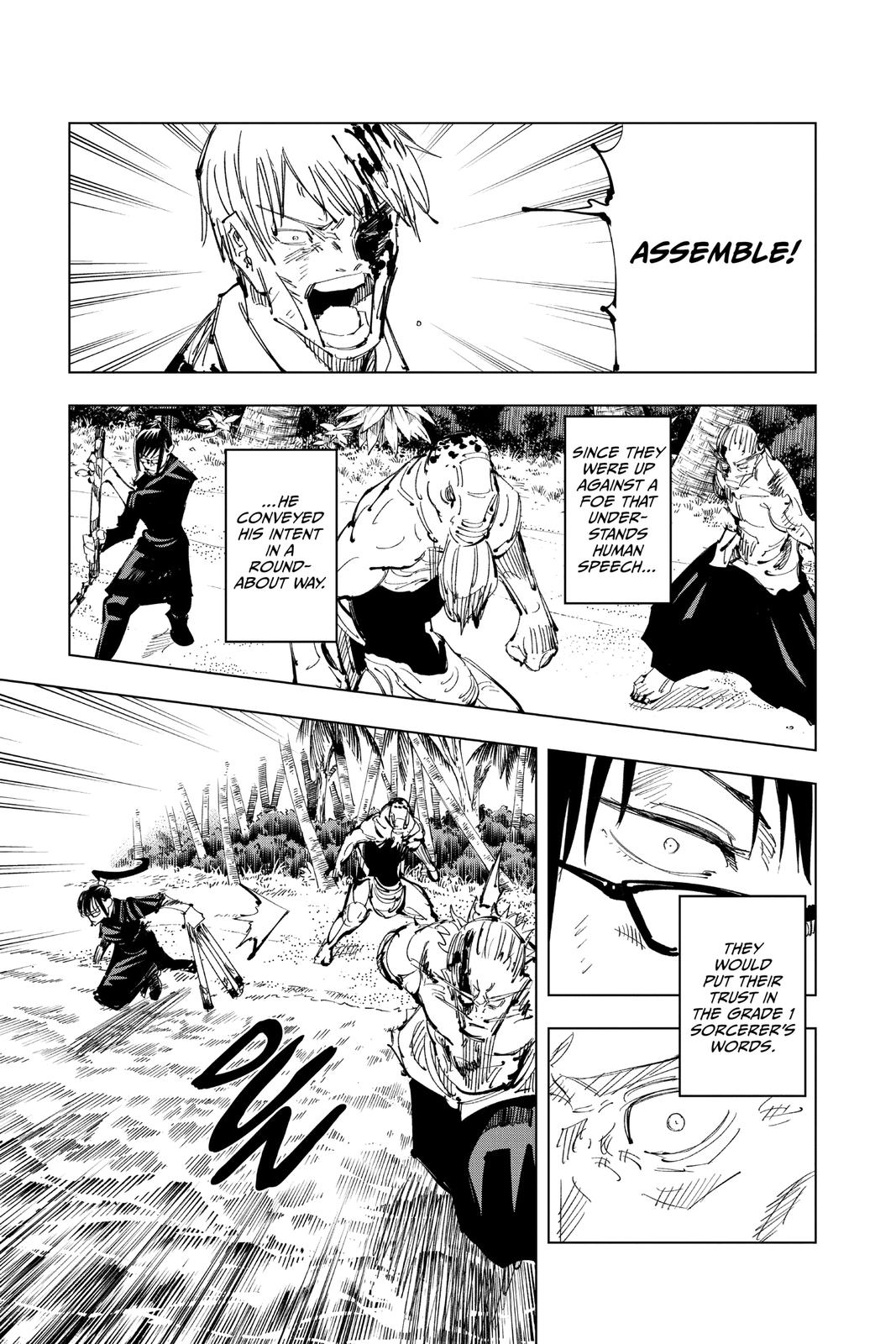 Jujutsu Kaisen Manga Chapter 109 page 15 - The Shibuya Incident, Part 27