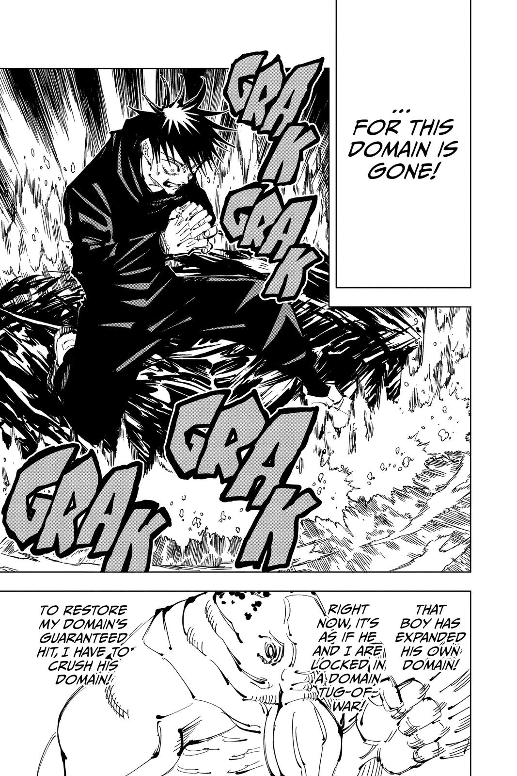 Jujutsu Kaisen Manga Chapter 109 page 5 - The Shibuya Incident, Part 27