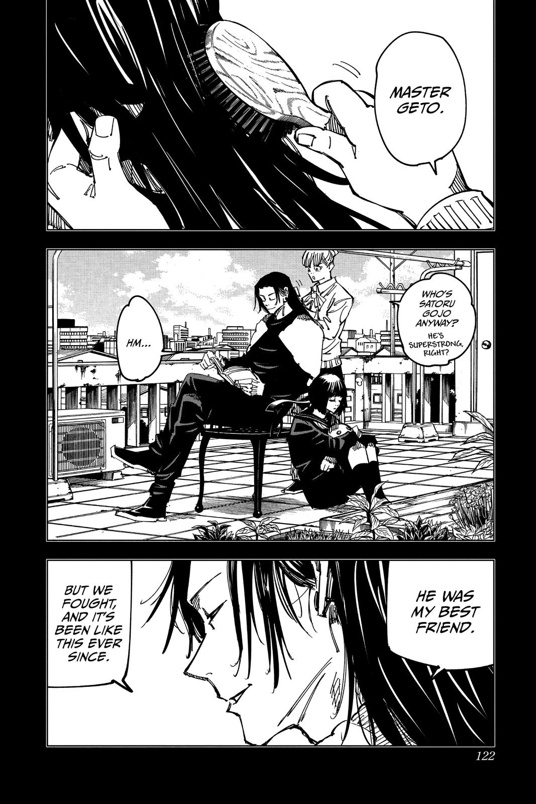 Jujutsu Kaisen Manga Chapter 112 page 10 - The Shibuya Incident, Part 30