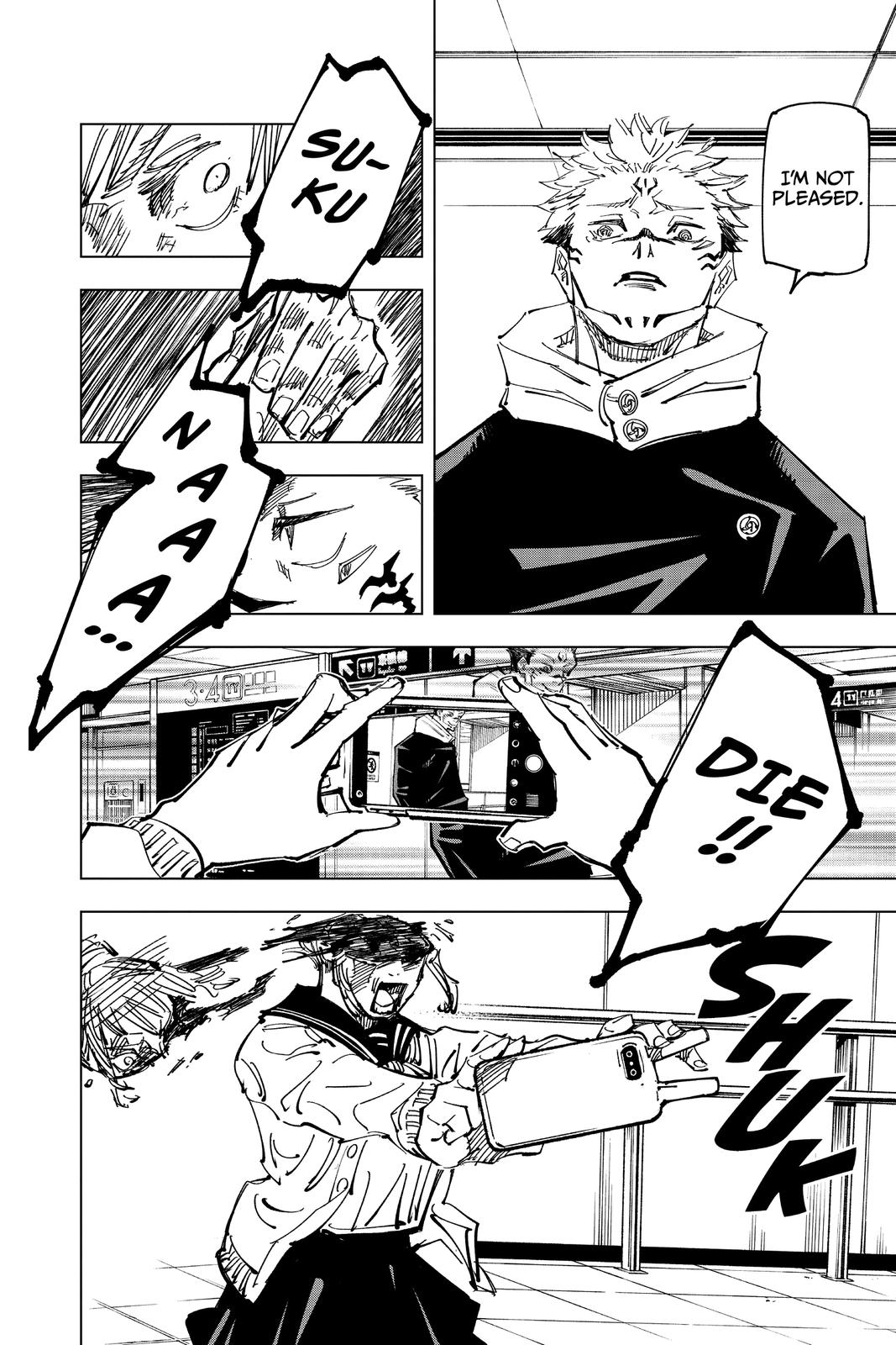 Jujutsu Kaisen Manga Chapter 112 page 14 - The Shibuya Incident, Part 30