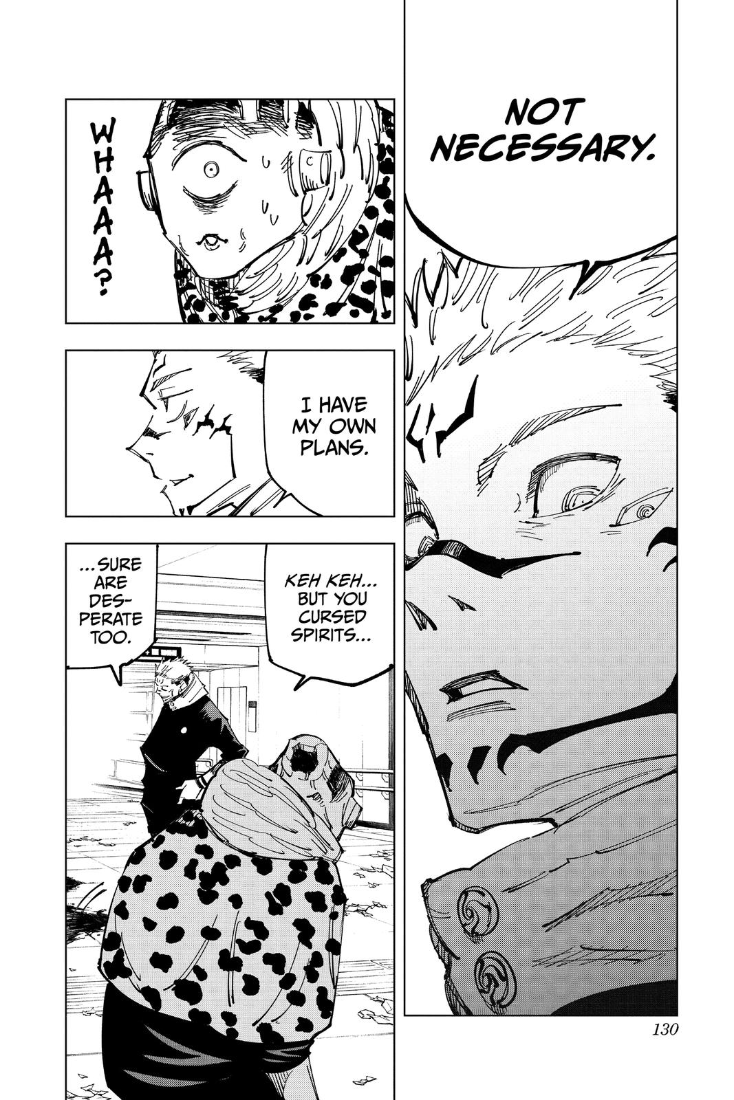 Jujutsu Kaisen Manga Chapter 112 page 18 - The Shibuya Incident, Part 30