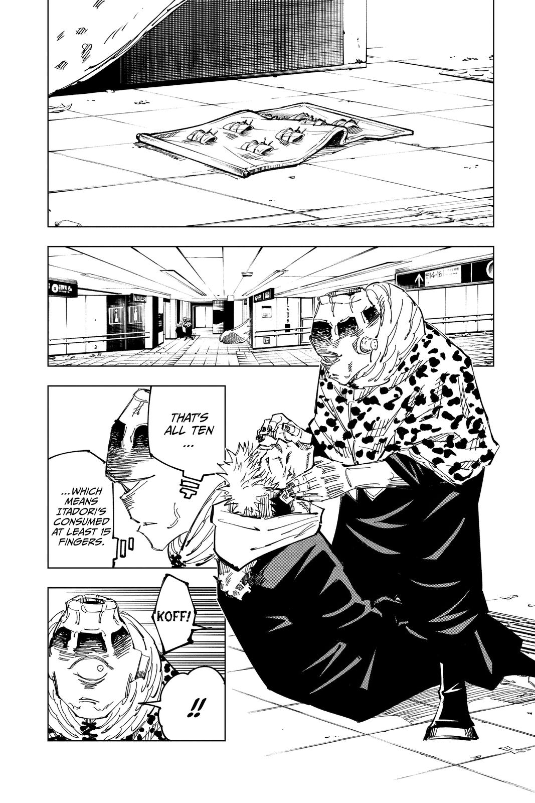 Jujutsu Kaisen Manga Chapter 112 page 2 - The Shibuya Incident, Part 30