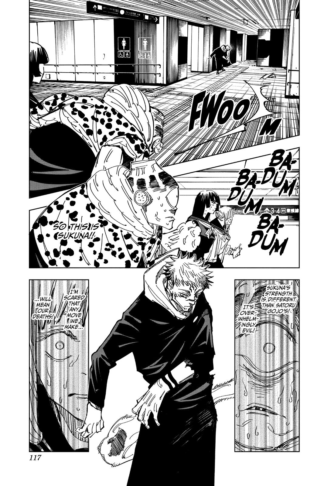 Jujutsu Kaisen Manga Chapter 112 page 5 - The Shibuya Incident, Part 30