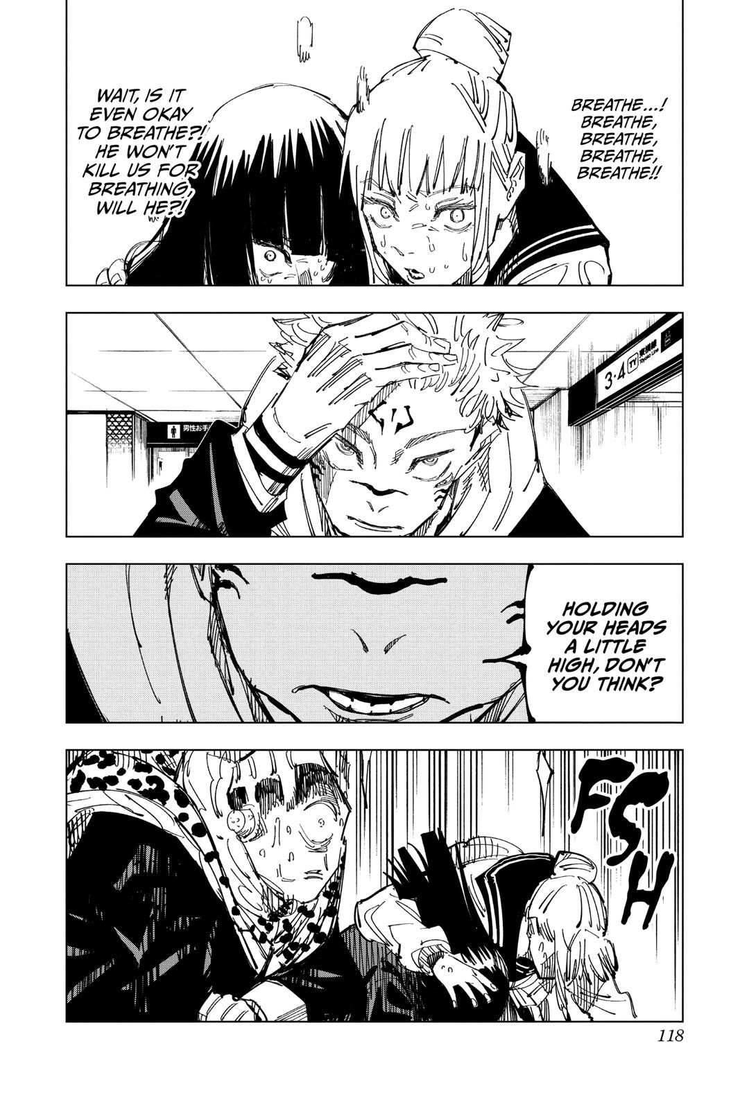 Jujutsu Kaisen Manga Chapter 112 page 6 - The Shibuya Incident, Part 30