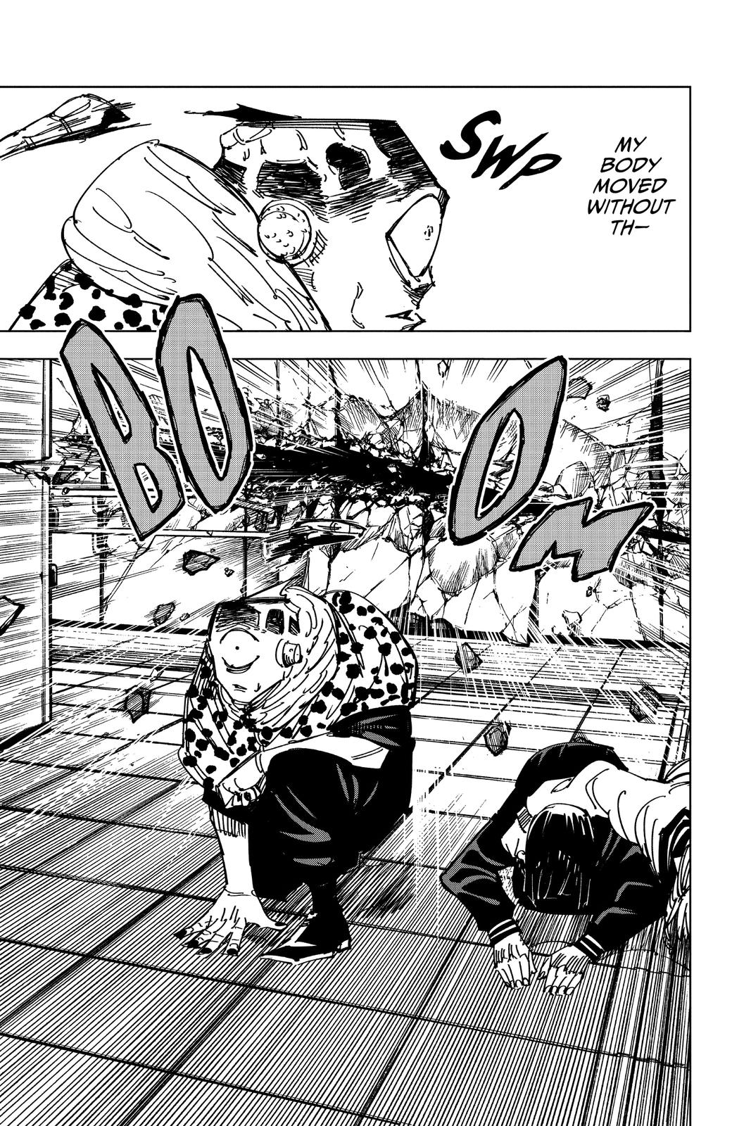 Jujutsu Kaisen Manga Chapter 112 page 7 - The Shibuya Incident, Part 30
