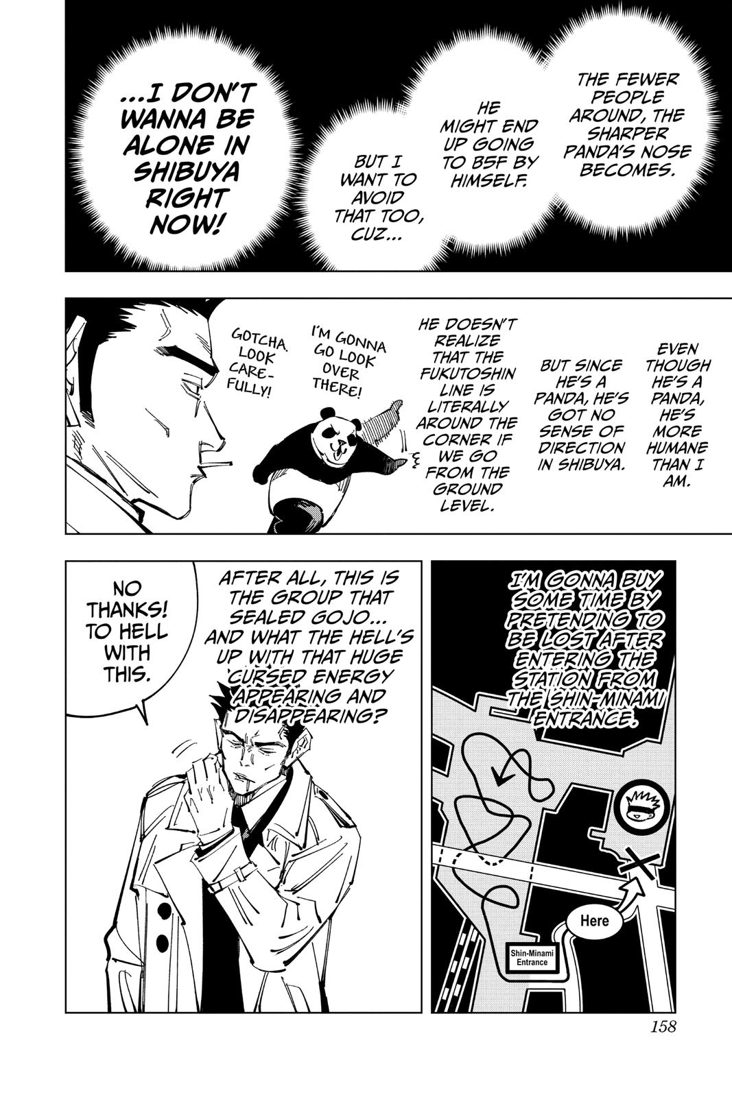 Jujutsu Kaisen Manga Chapter 114 page 6 - The Shibuya Incident, Part 32