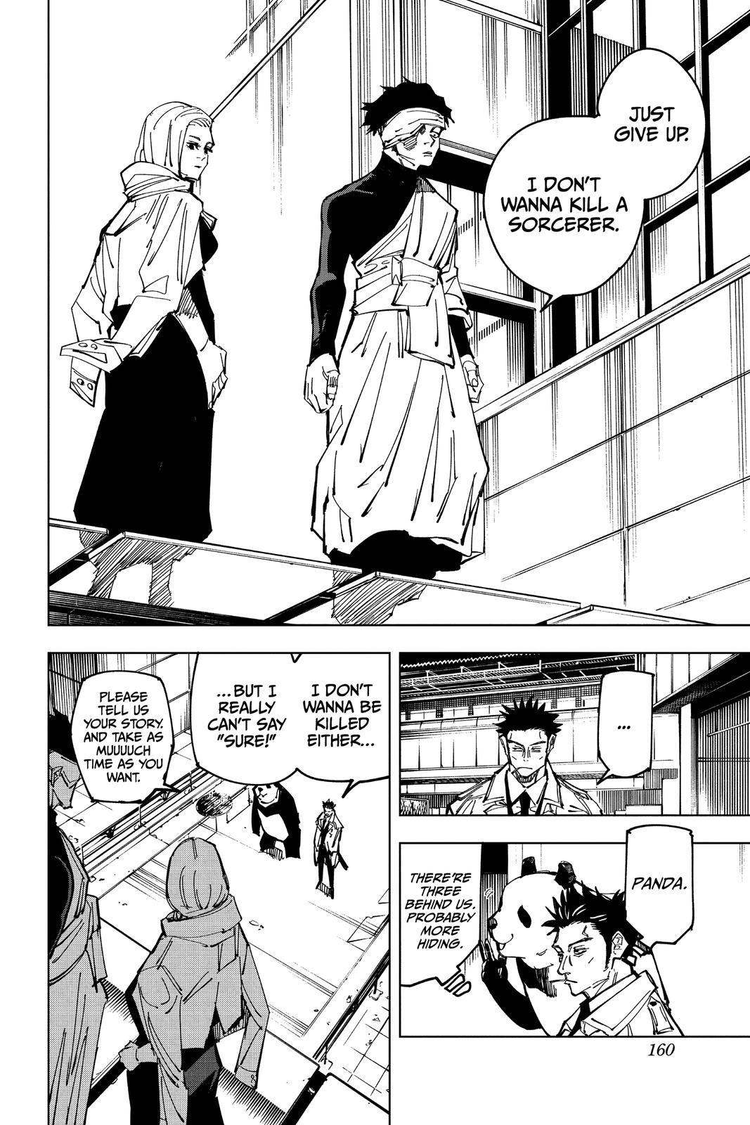 Jujutsu Kaisen Manga Chapter 114 page 8 - The Shibuya Incident, Part 32