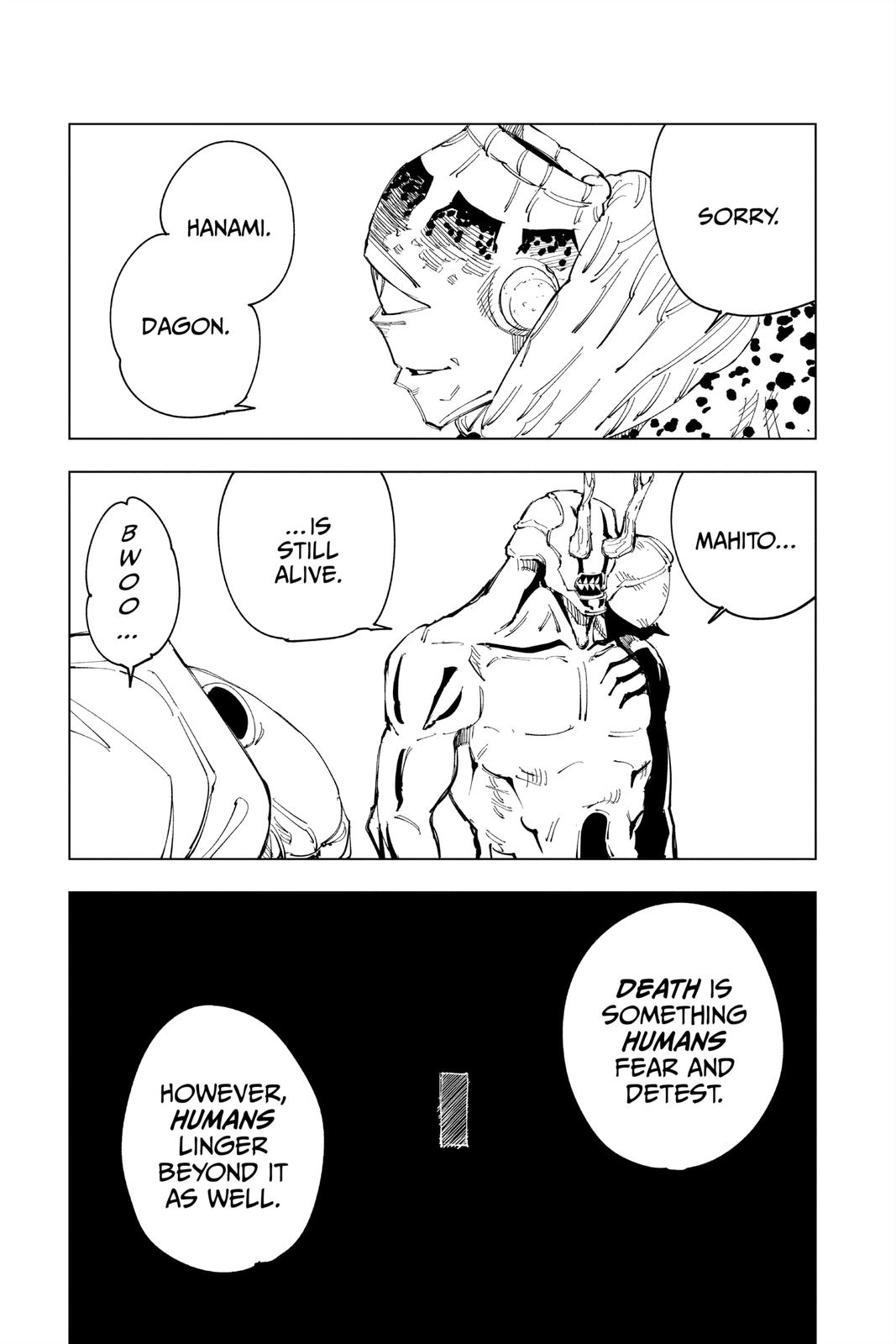 Jujutsu Kaisen Manga Chapter 116 page 13 - The Shibuya Incident, Part 34