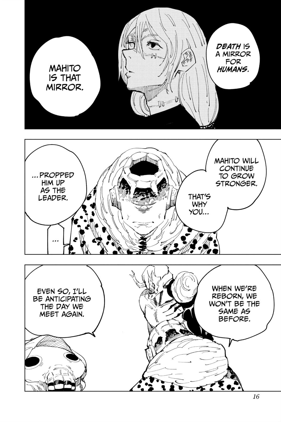 Jujutsu Kaisen Manga Chapter 116 page 14 - The Shibuya Incident, Part 34