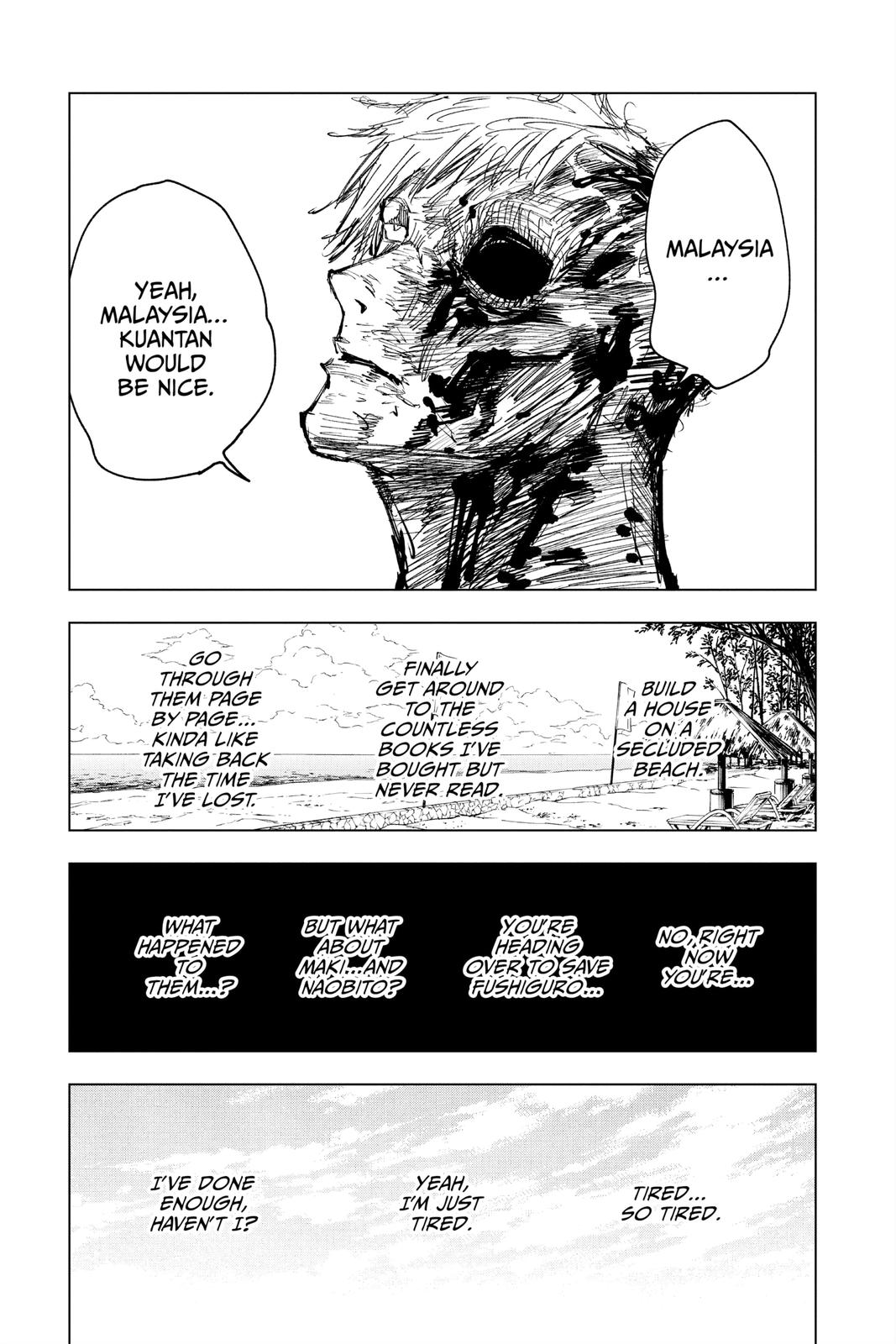 Jujutsu Kaisen Manga Chapter 120 page 11 - The Shibuya Incident, Part 38