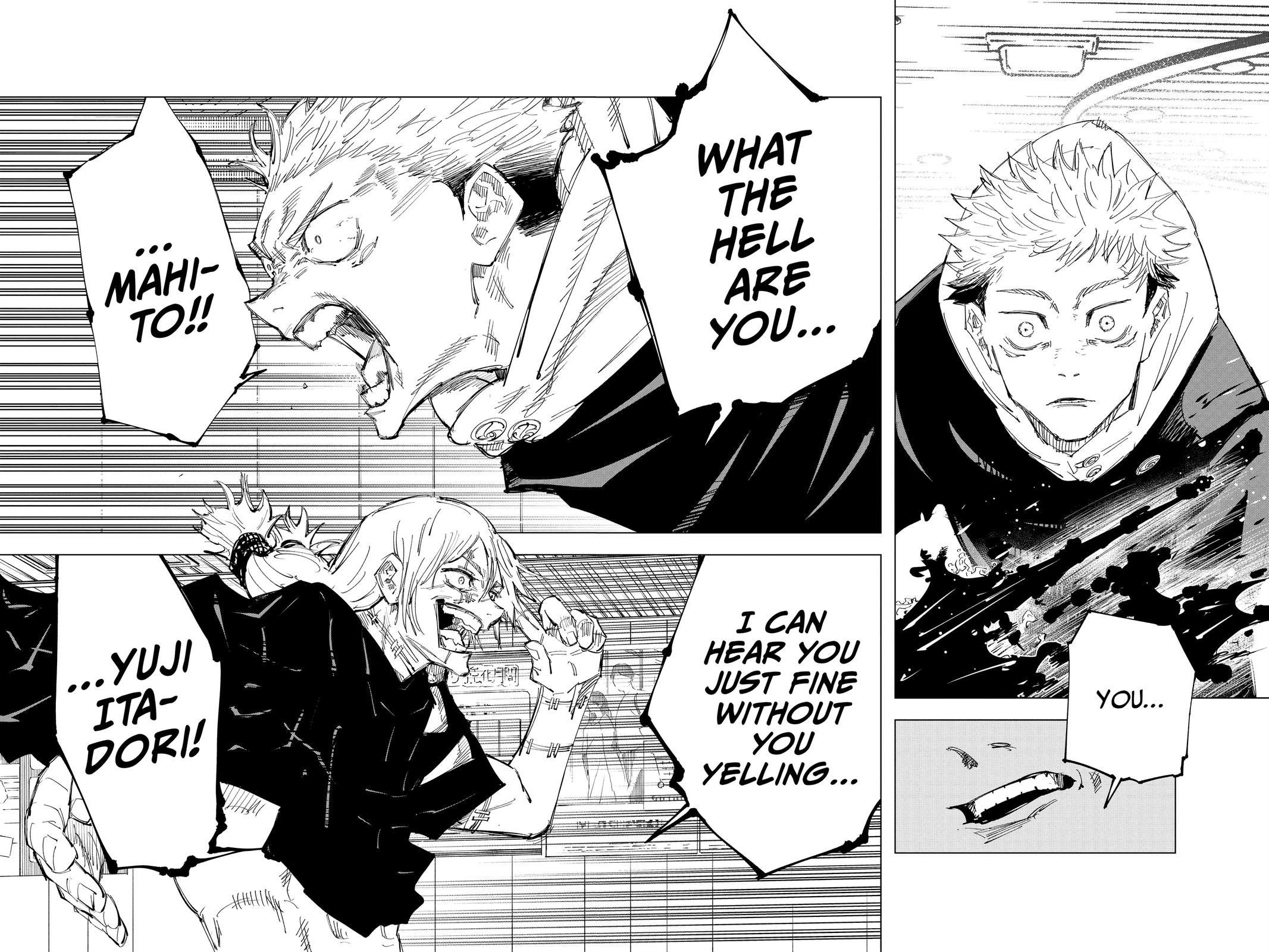 Jujutsu Kaisen Manga Chapter 120 page 17 - The Shibuya Incident, Part 38