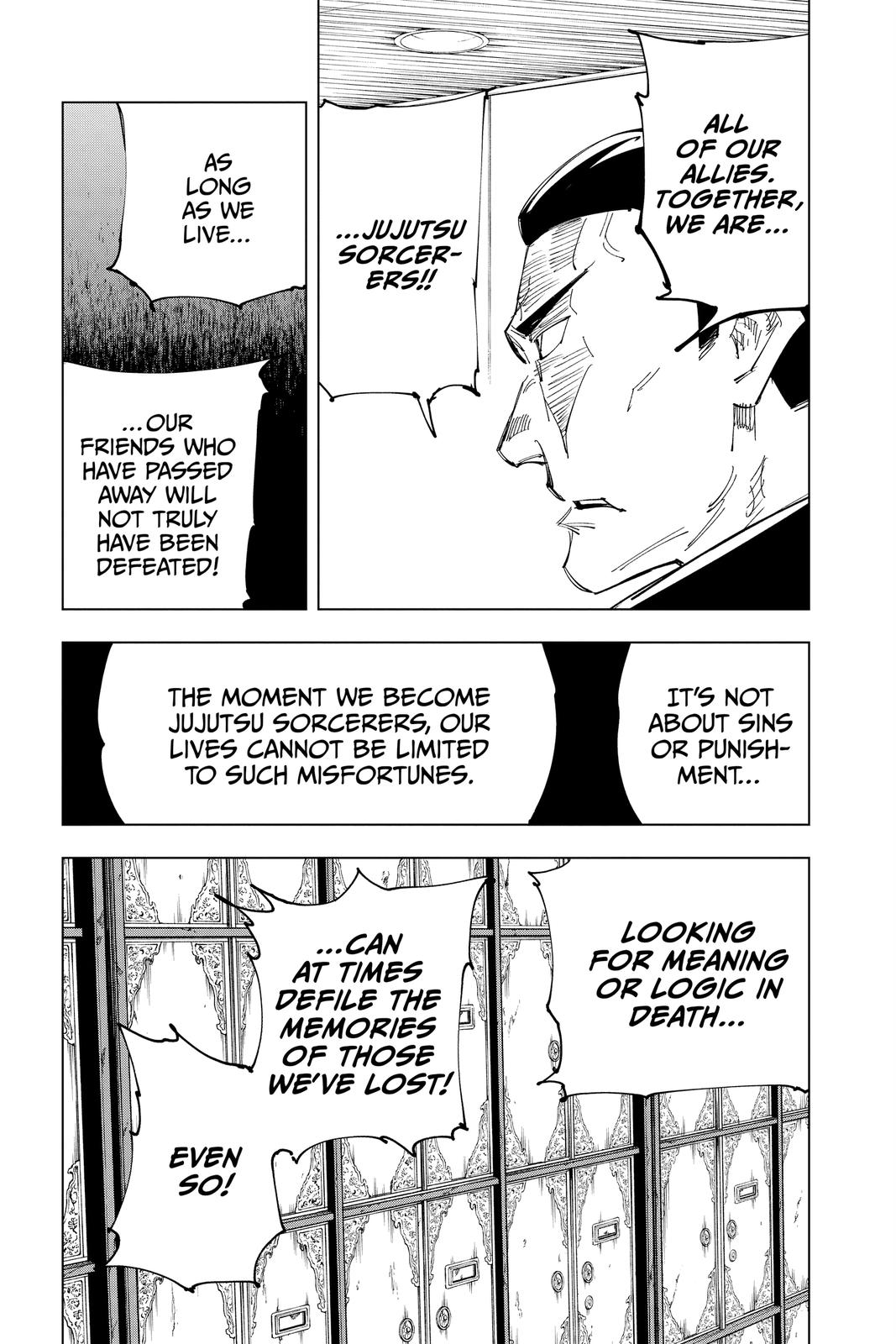 Jujutsu Kaisen Manga Chapter 127 page 10 - The Shibuya Incident, Part 44